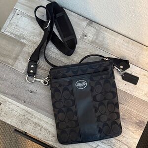 Coach Black cross body Bag